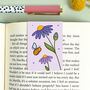 September Magnetic Birth Flower Bookmark Aster, thumbnail 2 of 7
