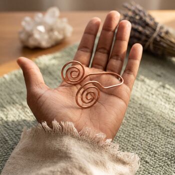 Copper Spiral Energy Pendant, 7 of 8