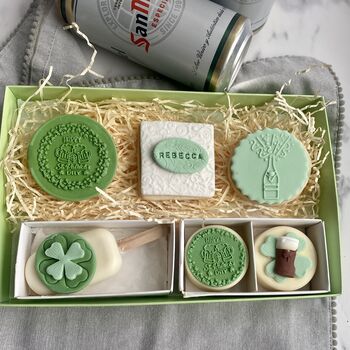 Personalised St Patrick's Day Sweet Treat Hamper, 5 of 12