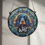 Working Cocker Spaniel Black Memorial Suncatcher, thumbnail 4 of 6