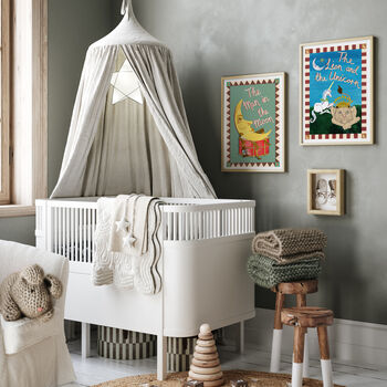 The Man In The Moon Vintage Nursery Print, 2 of 12