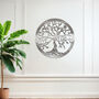 Metal Tree Of Life Wall Art For Modern Home Decor, thumbnail 5 of 11