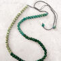 Ombre Wooden Bead Necklace, thumbnail 3 of 3