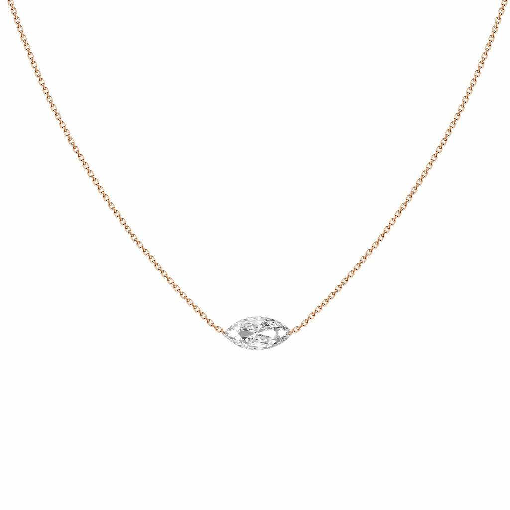 Marquise Diamond Necklace, 1 of 3
