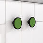 Green Cupboard Door Knobs Drawer Handles, thumbnail 4 of 9