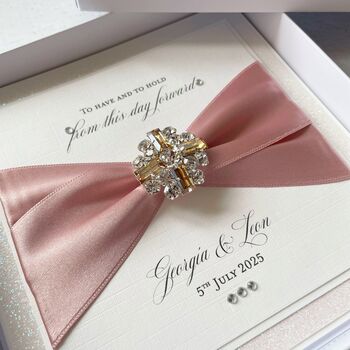 Personalised Wedding Card. Personalised Luxury Design In A Box, 8 of 12