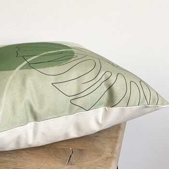 Green Tropical Cushion Cover, 4 of 4