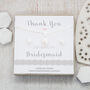 Pearl Wedding Gift Set Thank You Bridesmaid, thumbnail 1 of 5