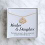 Mother And Daughter Gift, Infinity Heart Necklace, thumbnail 1 of 11