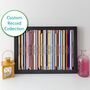 Personalised Music Print Record Collection Gift, thumbnail 1 of 7
