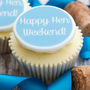 Happy Hen Weekend Cupcake Decorations, thumbnail 1 of 2
