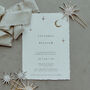 Celestial Moon And Stars Wedding Invitation Suite, thumbnail 6 of 12