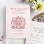 Luxury Passport Wedding Invitation, thumbnail 6 of 7