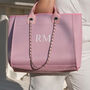 Personalised Canvas Bag In Pink, thumbnail 1 of 3