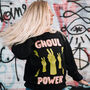 Ghoul Power Women's Halloween Slogan Sweatshirt, thumbnail 1 of 8