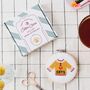 I Love Cats Cross Stitch Kit, thumbnail 2 of 3