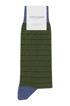 Dash Men’s Socks Bundle – Orange And Sage, 5 of 7