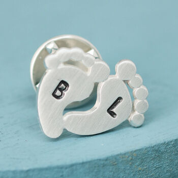 Personalised New Dad Tie Pin Sterling Silver, 5 of 9