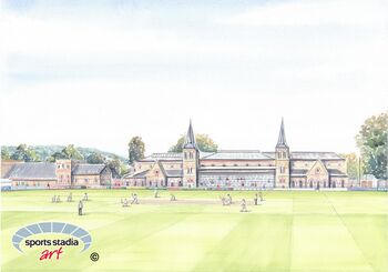 Gloucestershire Ccc Cheltenham College Ground Art Print, 2 of 3