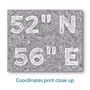 Personalised Coordinates Print Where It All Began, thumbnail 2 of 4