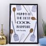 Personalised 'Mummy Is The Best Cook' Print, thumbnail 7 of 9