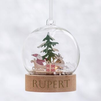 Personalised LED Christmas Bauble, 6 of 9