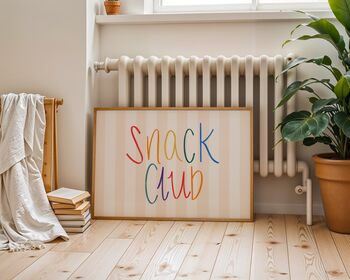 Snack Club Art Print, 7 of 12