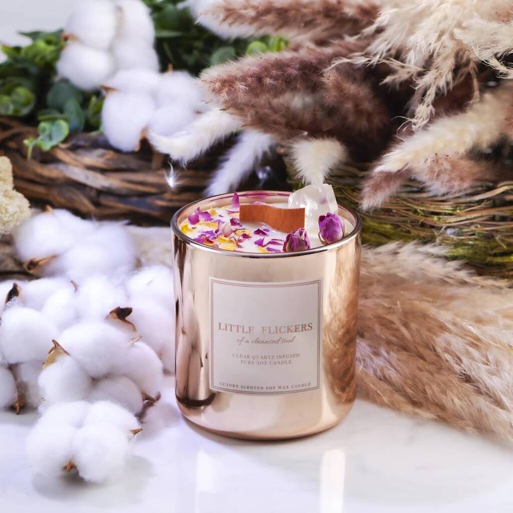 Cleansed Soul Luxury Scented Wax Candle By Lime Lace