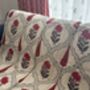 Block Printed Colourful Cotton Sofa Throw, thumbnail 10 of 11
