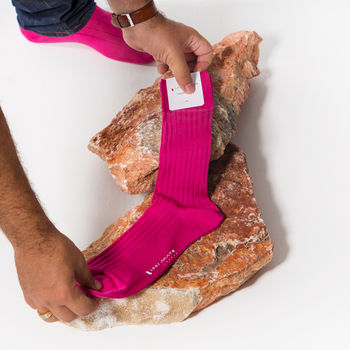 Luxury Cotton Socks Gift Box Pink Panther, 5 of 5