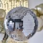 Giant Silver Disco Ball, thumbnail 2 of 3