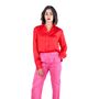 Painterly Two.0 Blazer Set Red Pink Blazer And Trouser, thumbnail 2 of 3