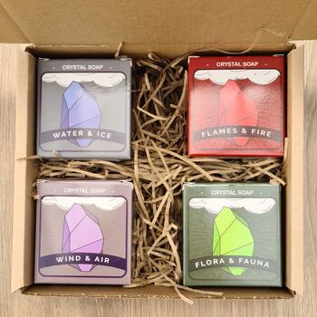 Personalised Elemental Crystal Gem Soap Collection, 3 of 10