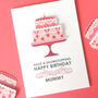 Bake Off Style 3D Birthday Cake Showstopper Card, thumbnail 3 of 9