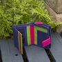 Personalised Purple Small Leather Purse Wallet Rfid Protected, thumbnail 1 of 9