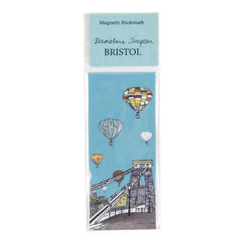 Balloons Over The Toll Bridge Bristol Magnetic Bookmark, 2 of 3