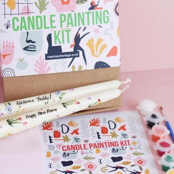 Paint Your Own Dinner Candles Kit, 3 of 9