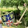 Personalised Wooden Sword And Shield, thumbnail 2 of 8