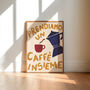 Italian Coffee Unframed Hand Painted Art Print, thumbnail 1 of 3