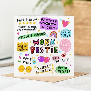 The Work Bestie Card, 2 of 3