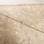 December Birthstone Turquoise Gold Bracelet, thumbnail 3 of 4
