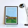 Personalised Football Stadium Art Print Gift Request Any Stadium, thumbnail 10 of 12
