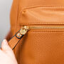 Personalised Vegan Leather Backpack, thumbnail 5 of 6