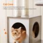 Cat Tree 165 Cm Modern Cat Tower Washable Cat Furniture, thumbnail 7 of 12