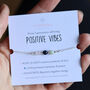 Semi Precious Gemstone 'Positive Vibes' Bracelet, thumbnail 1 of 8