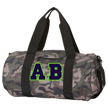 Personalised Camo Duffle Bag For Weekends/Sleepovers, 5 of 10