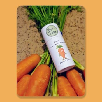 Carrot Seeds In A Seedtube, 2 of 4