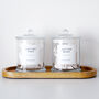 Luxury Clear Glass Bathroom Jar With Airtight Lid, thumbnail 4 of 11