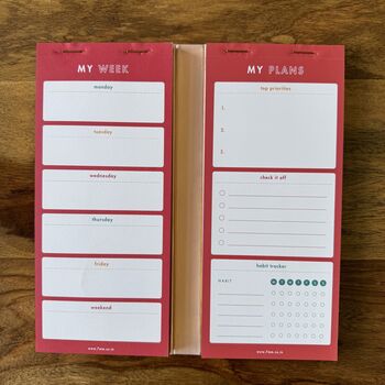 Deskpad Daily Planner Mid Year Habit Tracker, 5 of 7