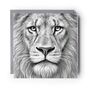 Lion Greeting Card, thumbnail 1 of 4